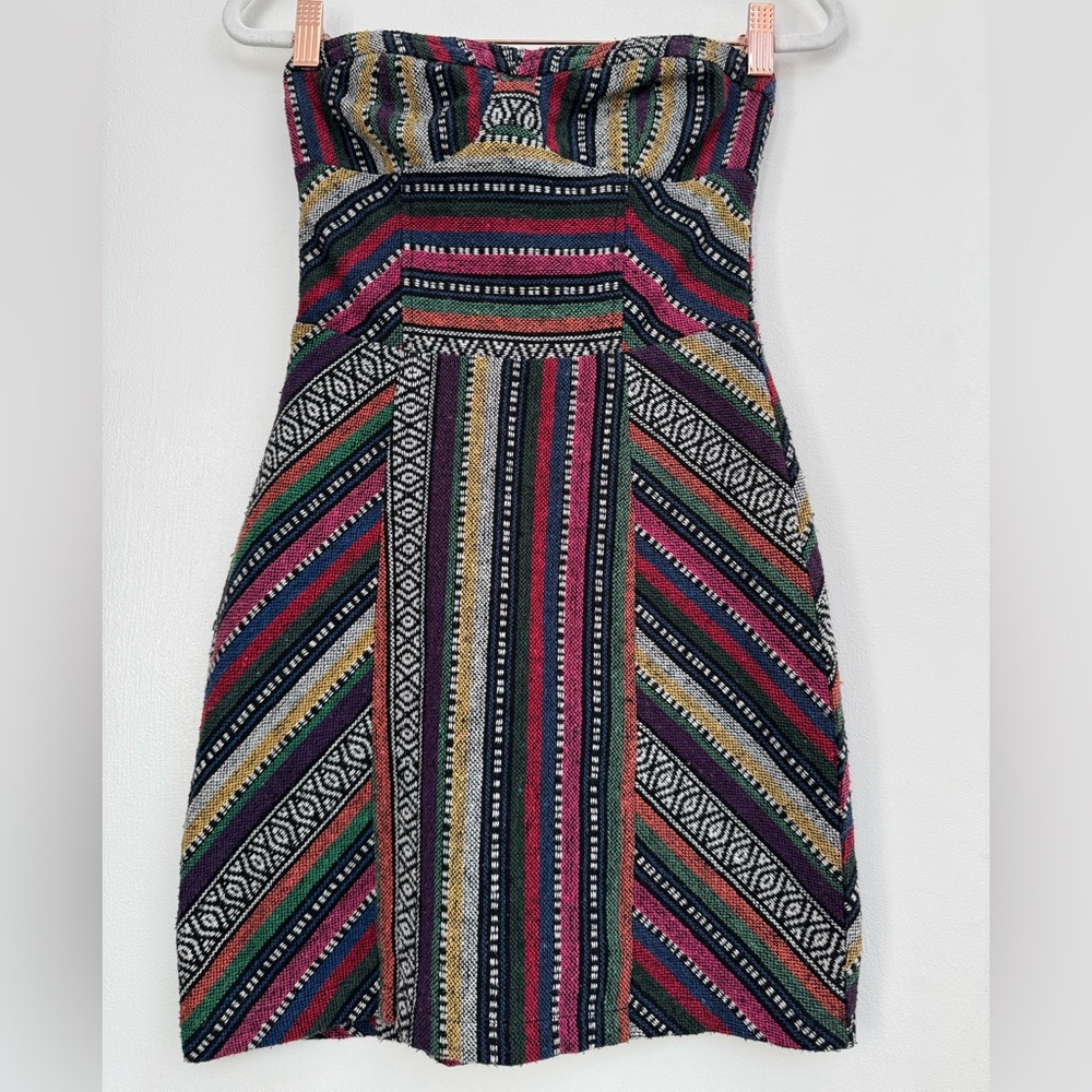 Urban Outfitters Staring at Stars Sweetheart Strapless Dress
